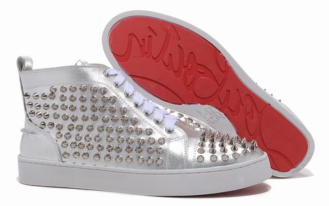 basket louboutin homme croco