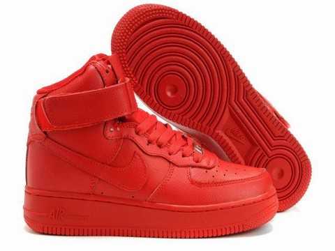 air force montante rouge