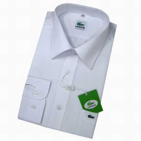 chemise lacoste homme pas cher